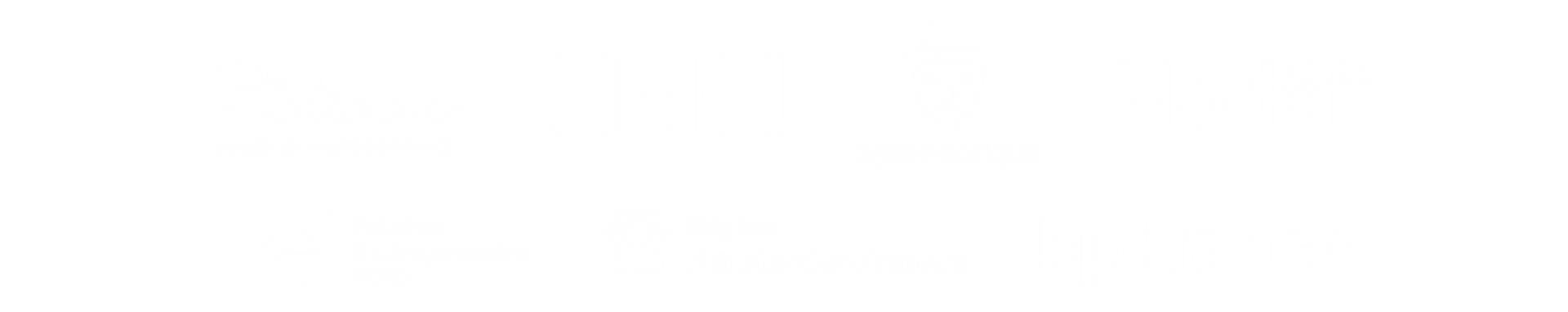 Supported by Pictanovo, CNC, SpielFabrique, Hodéfi, Réseau Entreprendre Nord, Région Hauts-de-France and bpifrance